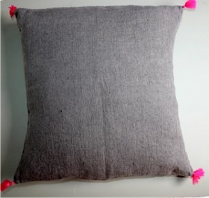 Coussin LIPARI ardoise